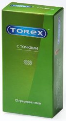 Презервативы, Torex (Торекс) 12 шт с точками