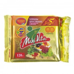 Хлебцы хрустящие, Maxi Vita (Макси Вита) 120 г 5 злаков